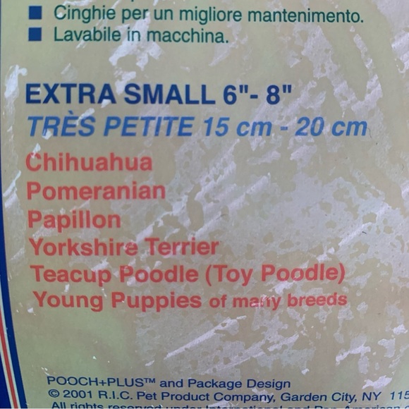 Pooch Plus Dog Sweaters, 2 Pack, Size Extra Small, Item #216 - Picture 8 of 8